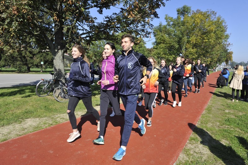 Ścieżka tartanowa na rzeszowskich Bulwarach